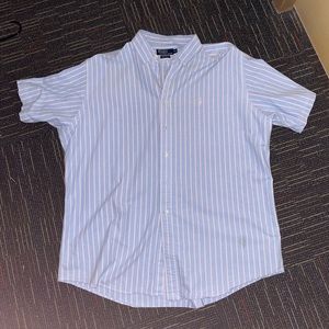 Vintage striped Short Sleeve Ralph Lauren Shirt size XXL!!